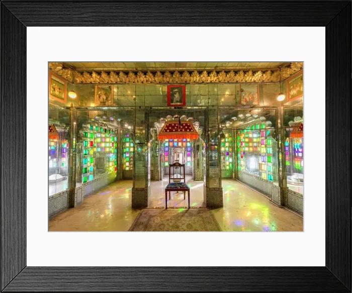 Framed Print : Moti Mahal, City Palace, Udaipur, Rajasthan, India, South Asia