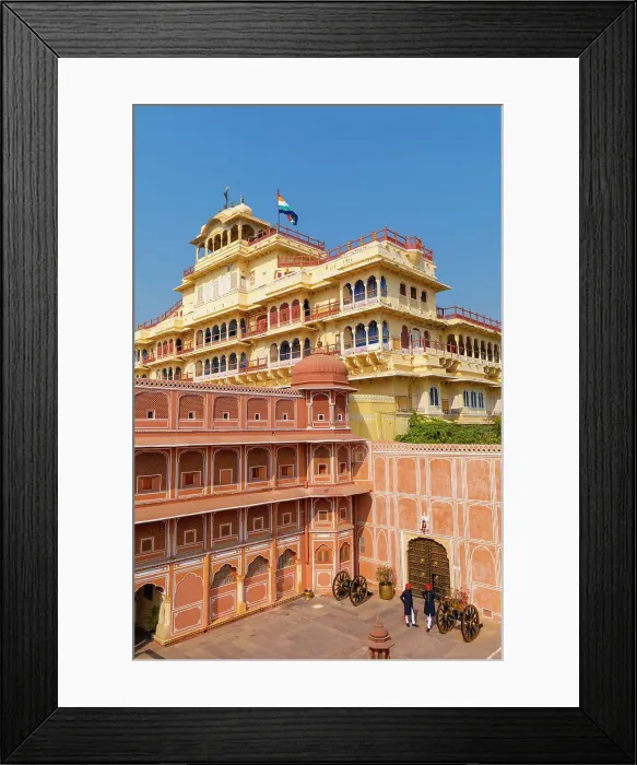 Framed Print : Front Elevation of City Palace, Jaipur, Rajasthan, India Framed Print : Front Elevation of City Palace, Jaipur, Rajasthan, India