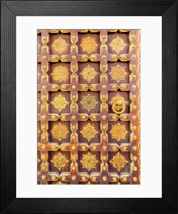Framed Print : Ornamental Gate, City Palace, Jaipur, India Framed Print : Ornamental Gate, City Palace, Jaipur, India