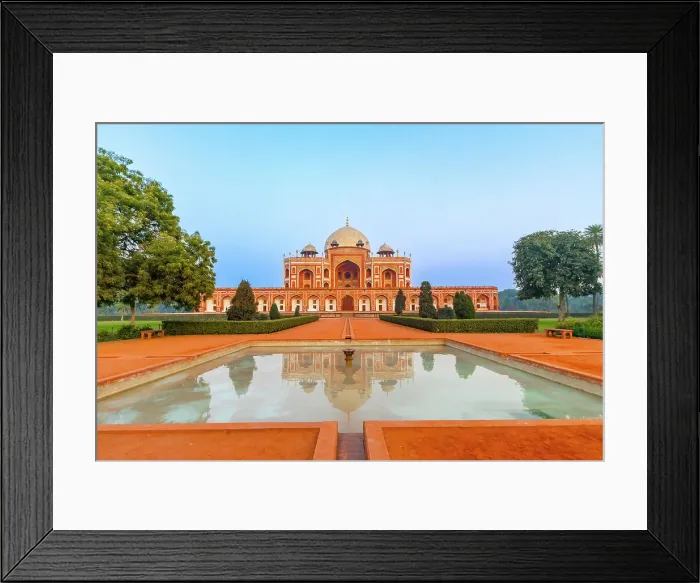 Framed Print : Humayun's Tomb, Delhi, India Framed Print : Humayun's Tomb, Delhi, India