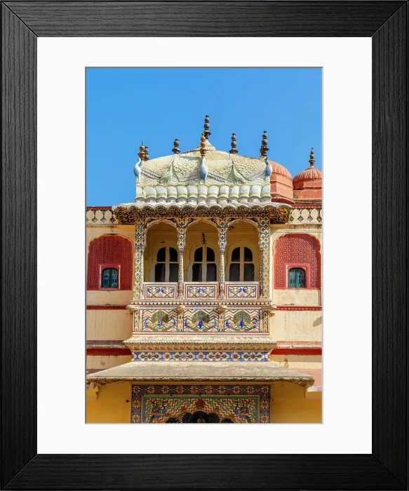 Framed Print : The Peacock Gate, City Palace, Jaipur, Rajasthan, India Framed Print : The Peacock Gate, City Palace, Jaipur, Rajasthan, India