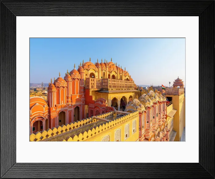 Framed Print : Hawa Mahal, Jaipur, Rajasthan, India, South Asia