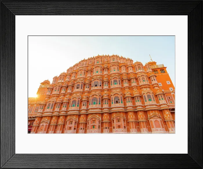Framed Print : Hawa Mahal (Palace of the Winds), Jaipur, Rajasthan, India Framed Print : Hawa Mahal (Palace of the Winds), Jaipur, Rajasthan, India