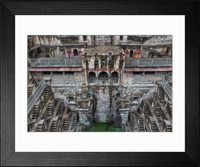 Framed Print : Chand Baori stepwell, Abhaneri, Rajasthan, India Framed Print : Chand Baori stepwell, Abhaneri, Rajasthan, India