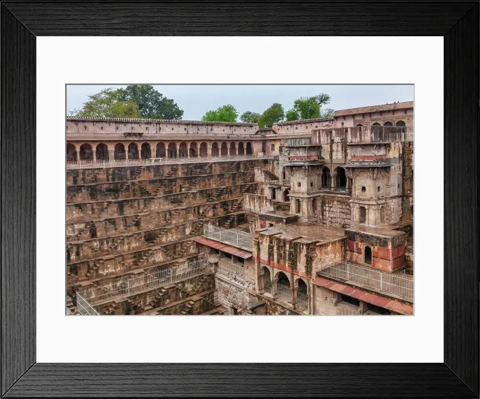 Framed Print : Chand Baori stepwell, Abhaneri, Rajasthan, India Framed Print : Chand Baori stepwell, Abhaneri, Rajasthan, India