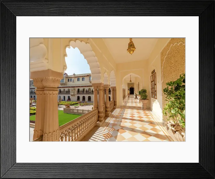 Framed Print : Rambagh Palace Hotel, Jaipur, Rajasthan, India, South Asia Framed Print : Rambagh Palace Hotel, Jaipur, Rajasthan, India, South Asia