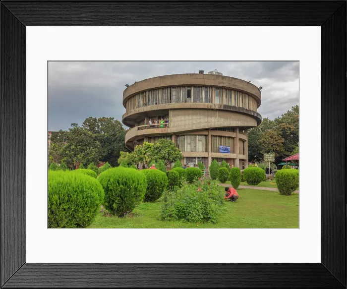 Framed Print : Student Centre, Panjab University, Chandigarh, India Framed Print : Student Centre, Panjab University, Chandigarh, India