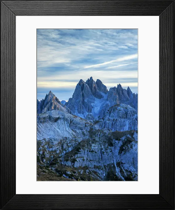 Framed Print : The mountain hut Rifugio Auronzo with the Cadini di Misurina mountains beyond, Dolomites, Trentino Alto Adige, Italy Framed Print : The mountain hut Rifugio Auronzo with the Cadini di Misurina mountains beyond, Dolomites, Trentino Alto Adige, Italy
