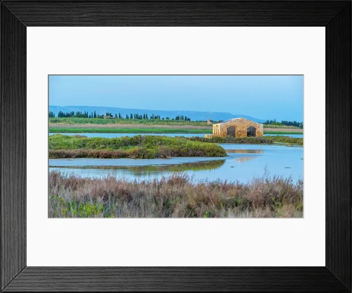 Framed Print : Europe, Italy, Sicily. The nature reserve of Vendicari