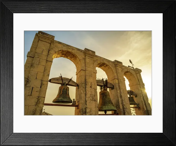 Framed Print : Europe, Italy, Sicily. Bell Tower, San Carlo Framed Print : Europe, Italy, Sicily. Bell Tower, San Carlo
