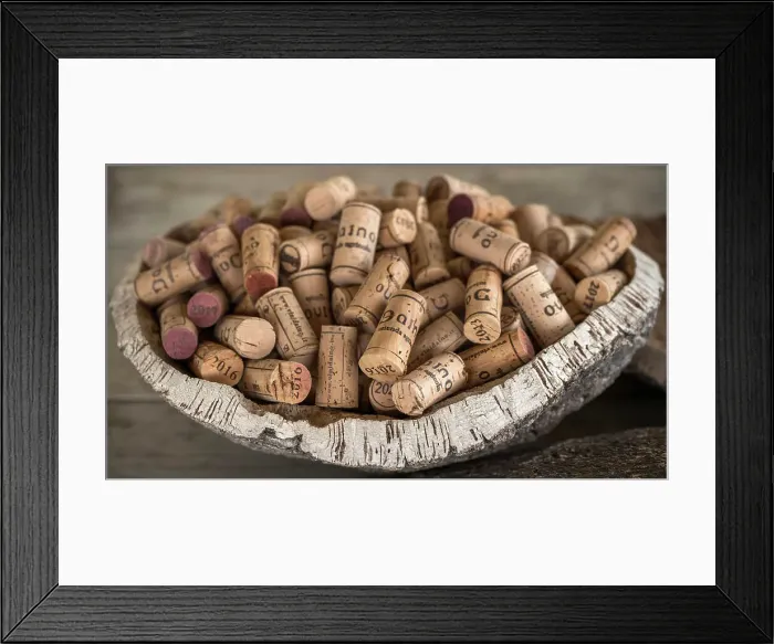 Framed Print : Europe, Italy, Sicily, Caltagirone. Corks in a wine cellar Framed Print : Europe, Italy, Sicily, Caltagirone. Corks in a wine cellar