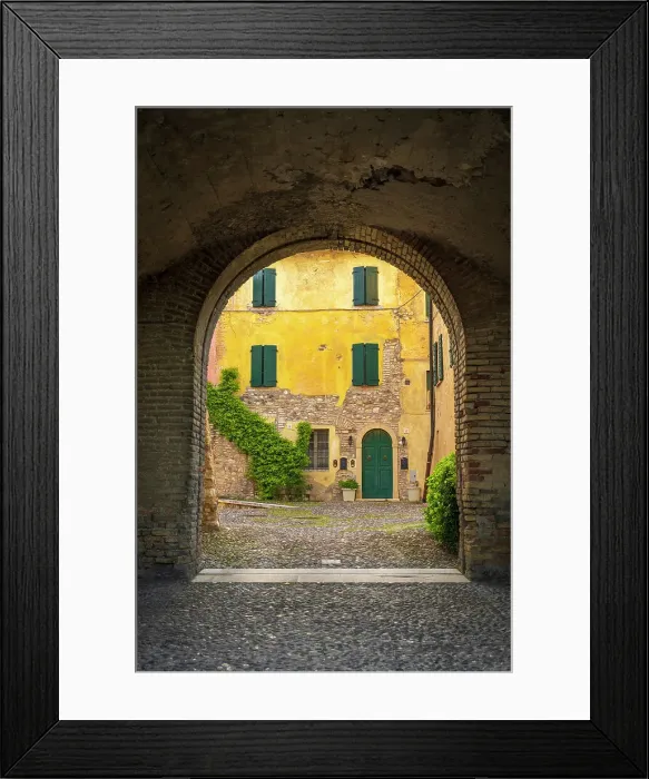 Framed Print : Europe, Italy, Lombardy. Inside the Castle of Pozzolengo Framed Print : Europe, Italy, Lombardy. Inside the Castle of Pozzolengo