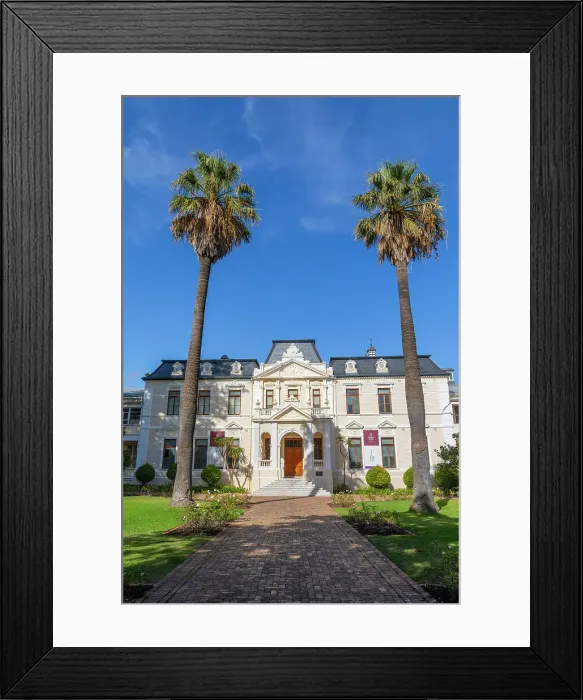 Framed Print : Theological Faculty Stellenbosch University, Stellenbosch, Western Cape Province, South Africa