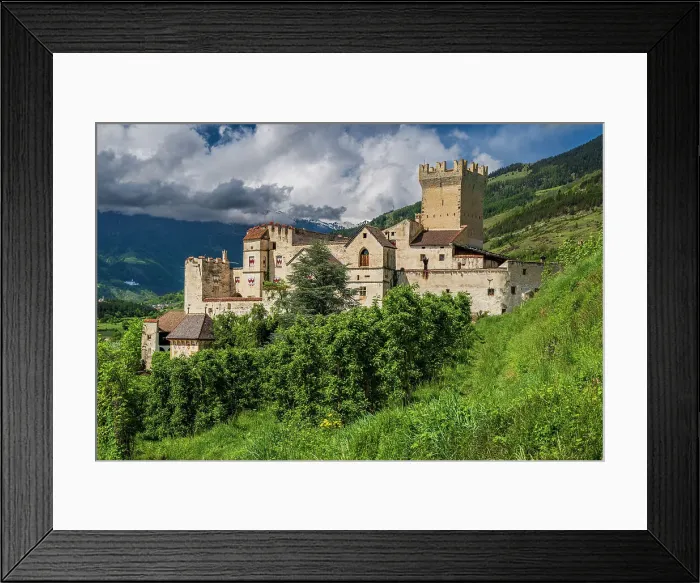 Framed Print : Churburg castle (Castel Coira), Schluderns-Sluderno, Alto Adige-South Tyrol, Italy Framed Print : Churburg castle (Castel Coira), Schluderns-Sluderno, Alto Adige-South Tyrol, Italy