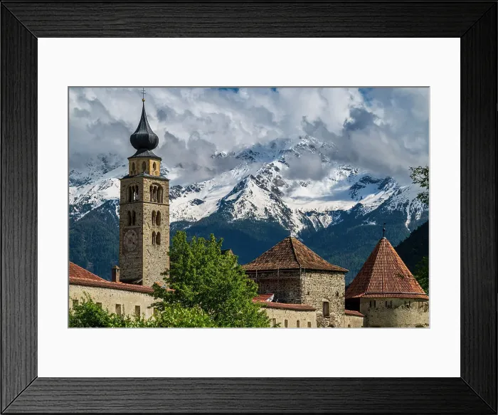Framed Print : Glurns-Glorenza, Vinschgau-Val Venosta, Alto Adige-South Tyrol, Italy Framed Print : Glurns-Glorenza, Vinschgau-Val Venosta, Alto Adige-South Tyrol, Italy
