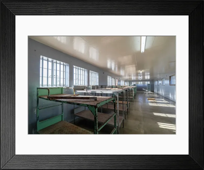 Framed Print : The Cell Block Where Nelson Mandela was Imprisoned, Robben Island, Western Cape Province, South Africa Framed Print : The Cell Block Where Nelson Mandela was Imprisoned, Robben Island, Western Cape Province, South Africa
