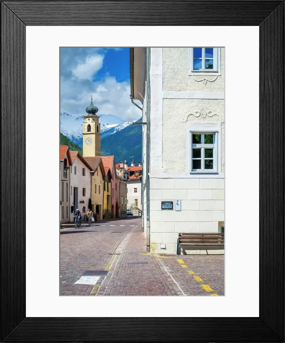 Framed Print : Glurns-Glorenza, Vinschgau-Val Venosta, Alto Adige-South Tyrol, Italy Framed Print : Glurns-Glorenza, Vinschgau-Val Venosta, Alto Adige-South Tyrol, Italy