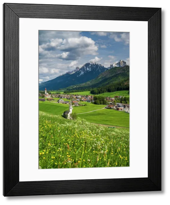 Framed Print : Niederdorf-Villabassa, Pustertal-Val Pusteria, Alto Adige-South Tyrol, Italy Framed Print : Niederdorf-Villabassa, Pustertal-Val Pusteria, Alto Adige-South Tyrol, Italy