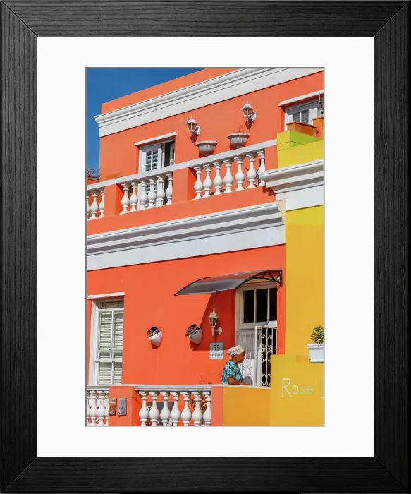 Framed Print : Colourful Houses in Bo-Kaap formerly known as the Malay Quarter, Cape Town, Western Cape Province, South Africa Framed Print : Colourful Houses in Bo-Kaap formerly known as the Malay Quarter, Cape Town, Western Cape Province, South Africa