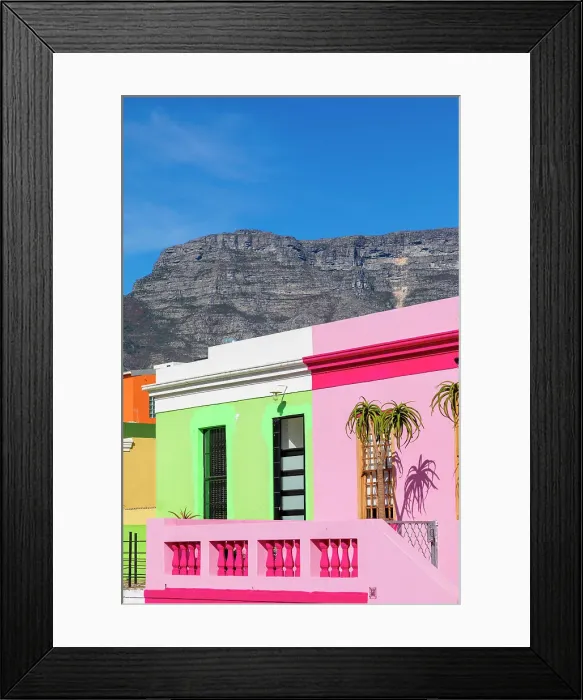 Framed Print : Colourful Houses in Bo-Kaap formerly known as the Malay Quarter, Cape Town, Western Cape Province, South Africa Framed Print : Colourful Houses in Bo-Kaap formerly known as the Malay Quarter, Cape Town, Western Cape Province, South Africa