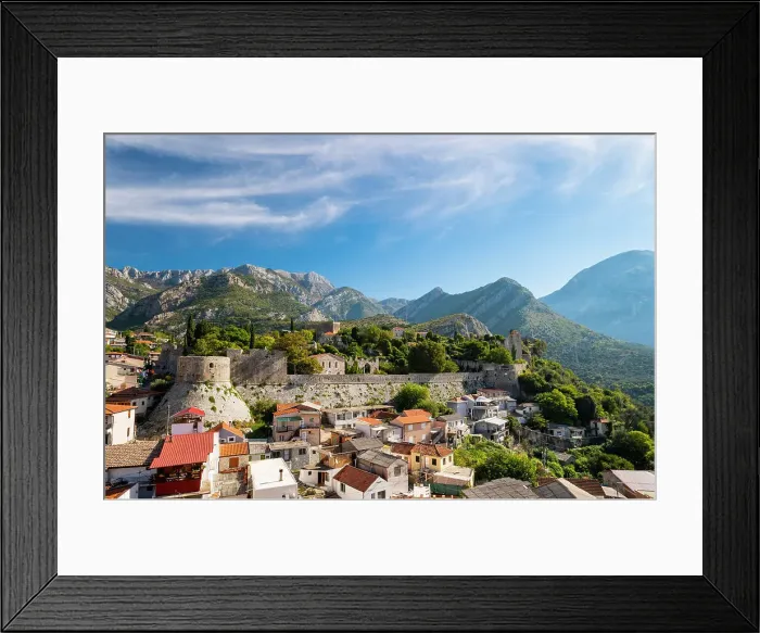 Framed Print : Bar old Town, Adriatic Coast, Montengro Framed Print : Bar old Town, Adriatic Coast, Montengro