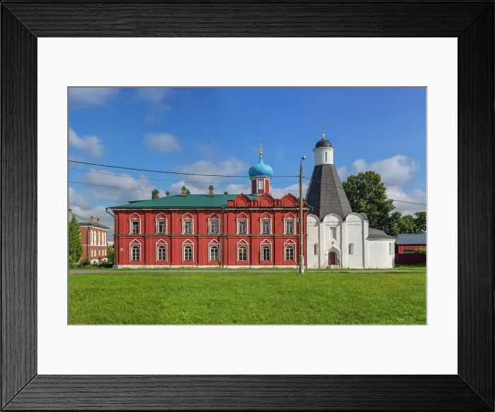 Framed Print : Brusensky monastery church, Kolomna, Moscow region, Russia Framed Print : Brusensky monastery church, Kolomna, Moscow region, Russia
