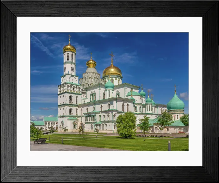 Framed Print : Cathedral of Resurrection, 1685, New Jerusalem monastery, Istra, Moscow region, Moscow region, Russia Framed Print : Cathedral of Resurrection, 1685, New Jerusalem monastery, Istra, Moscow region, Moscow region, Russia