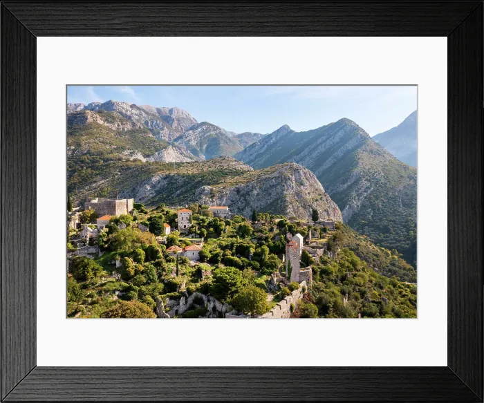 Framed Print : Bar old Town, Adriatic Coast, Montengro Framed Print : Bar old Town, Adriatic Coast, Montengro
