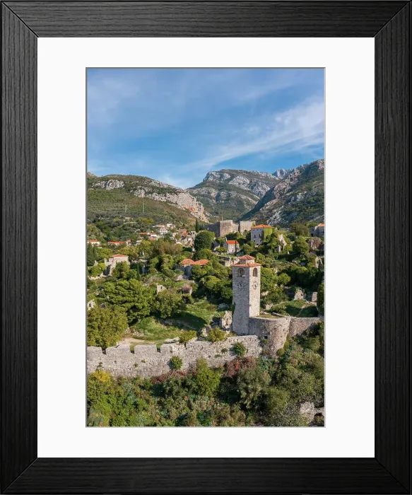 Framed Print : Bar old Town, Adriatic Coast, Montengro Framed Print : Bar old Town, Adriatic Coast, Montengro
