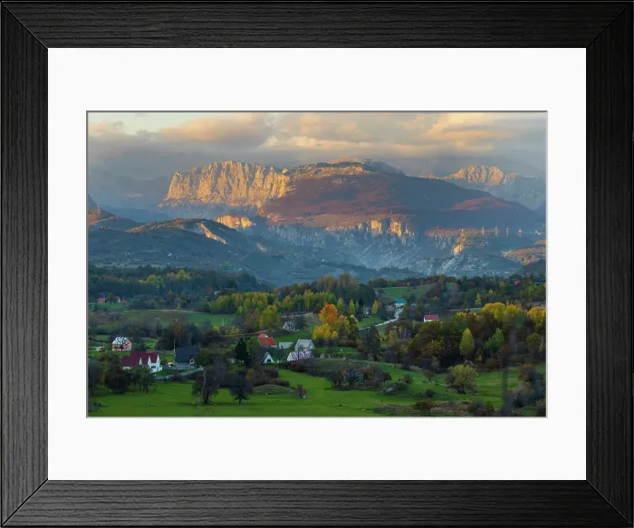 Framed Print : Zabljak, Durmitor, northern Montenegro Framed Print : Zabljak, Durmitor, northern Montenegro