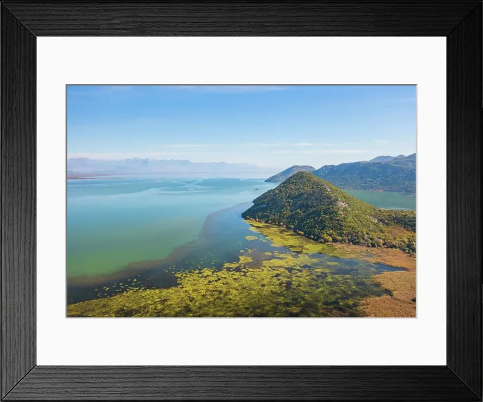 Framed Print : Lake Skadar (Lake Shkodra), Montenegro Framed Print : Lake Skadar (Lake Shkodra), Montenegro