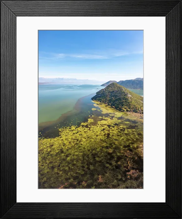 Framed Print : Lake Skadar (Lake Shkodra), Montenegro Framed Print : Lake Skadar (Lake Shkodra), Montenegro