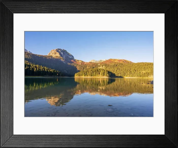 Framed Print : Mount Durmitor and Crno Jevero or Black lake in the Municipality of Zabljak in northern Montenegro Framed Print : Mount Durmitor and Crno Jevero or Black lake in the Municipality of Zabljak in northern Montenegro