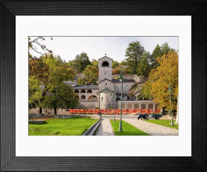 Framed Print : Cetinje Monastery, Cetinje, Montenegro