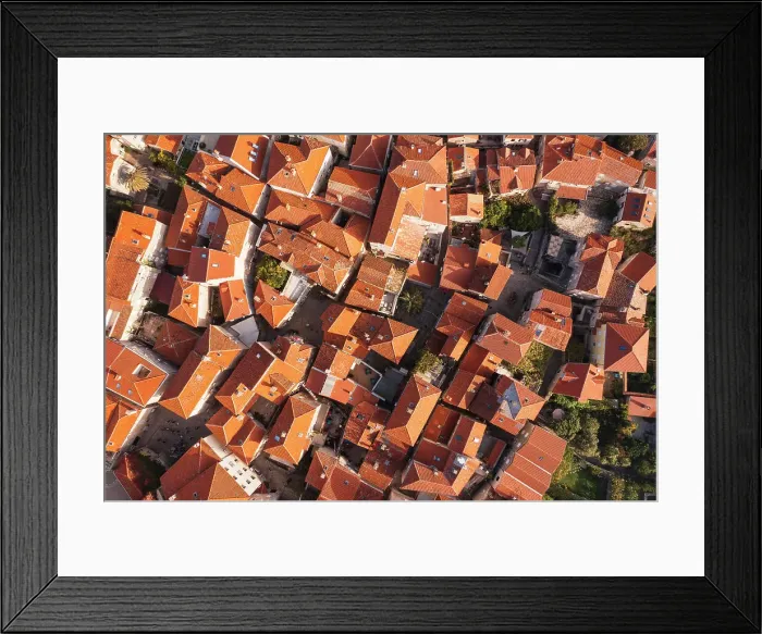 Framed Print : Budva old town, Montenegro Framed Print : Budva old town, Montenegro