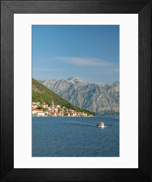 Framed Print : Perast, Kotor Bay, Montenegro Framed Print : Perast, Kotor Bay, Montenegro