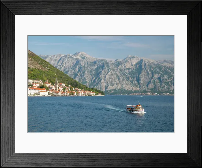 Framed Print : Perast, Kotor Bay, Montenegro Framed Print : Perast, Kotor Bay, Montenegro