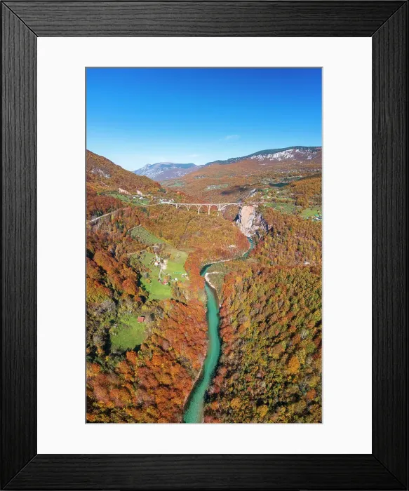 Framed Print : Durdevica Tara Bridge, over the Tara River, North Montengro Framed Print : Durdevica Tara Bridge, over the Tara River, North Montengro