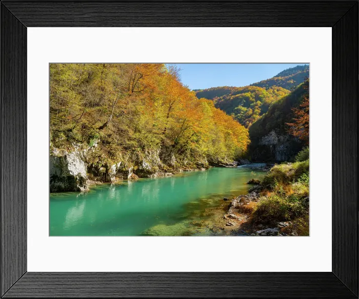 Framed Print : Tara River, North Montengro Framed Print : Tara River, North Montengro