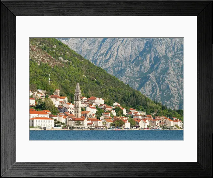 Framed Print : Perast, Kotor Bay, Montenegro Framed Print : Perast, Kotor Bay, Montenegro