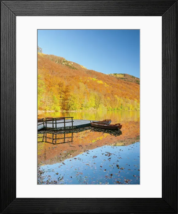 Framed Print : Biogradska Gora national park, Kolasin municipality (recognized as one of the UNESCO World Network of Biosphere Reserves), Montenegro