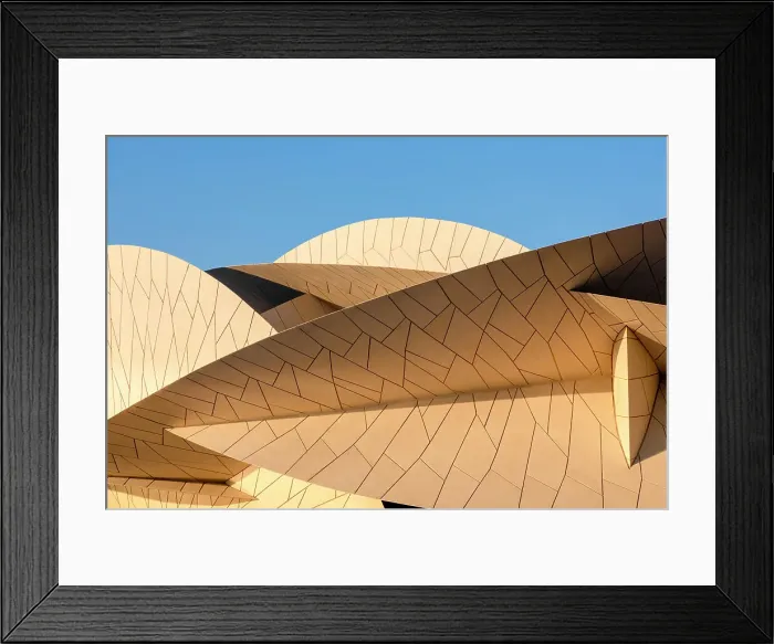 Framed Print : National Museum of Qatar, Doha, Qatar, West Asia Framed Print : National Museum of Qatar, Doha, Qatar, West Asia