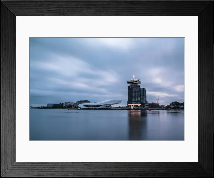 Framed Print : A'DAM Lookout and EYE Film Museum, Amsterdam, Netherlands Framed Print : A'DAM Lookout and EYE Film Museum, Amsterdam, Netherlands