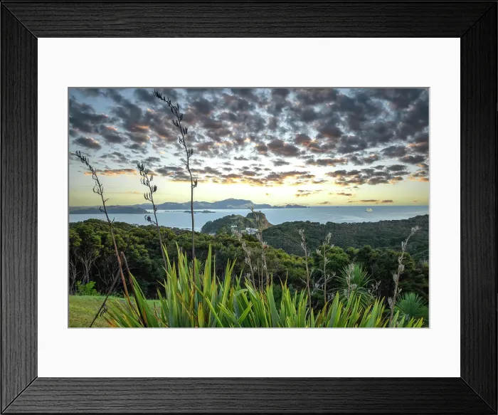 Framed Print : New Zealand, North Island, Northland, Bay of Islands, Russel, sunrise Framed Print : New Zealand, North Island, Northland, Bay of Islands, Russel, sunrise