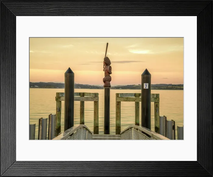 Framed Print : New Zealand, North Island, Northland, Bay of Islands, Russel