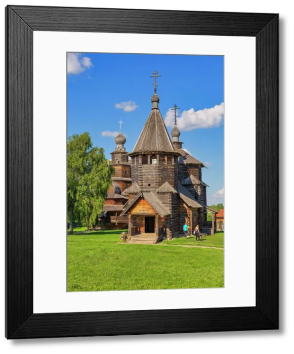 Framed Print : Wooden Resurrection church, 18th century, Museum of Wooden Architecture, Suzdal, Vladimir region, Russia Framed Print : Wooden Resurrection church, 18th century, Museum of Wooden Architecture, Suzdal, Vladimir region, Russia