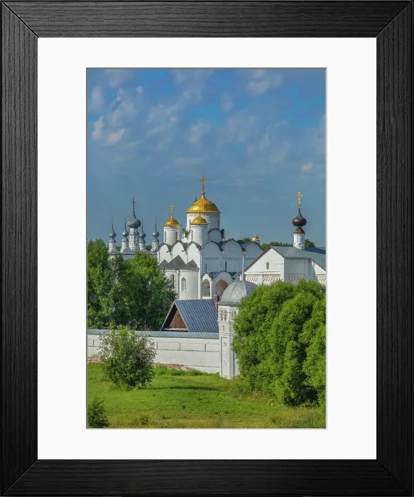 Framed Print : Assumption monastery, Suzdal, Vladimir region, Russia