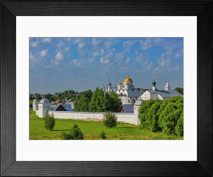 Framed Print : Assumption monastery, Suzdal, Vladimir region, Russia