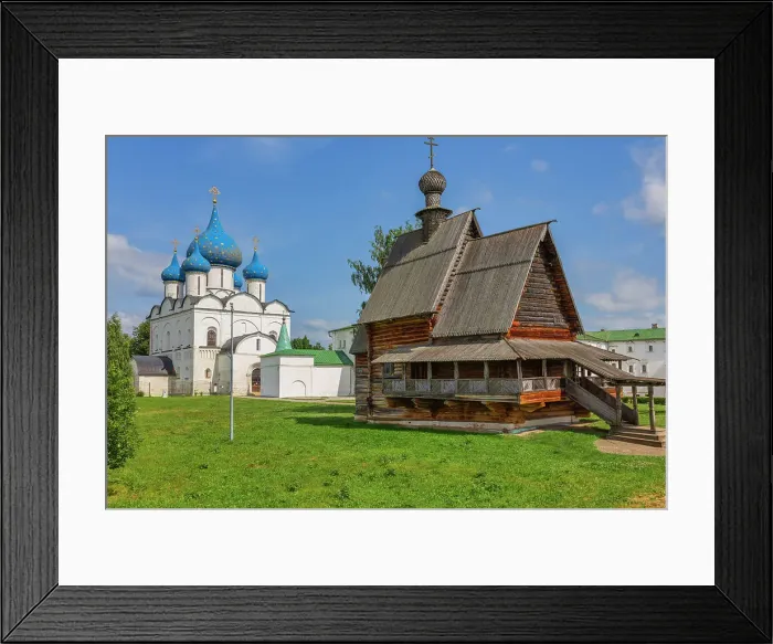 Framed Print : Wooden St. Nicholas Church, 1766, Suzdal Kremlin, Suzdal, Vladimir region, Russia Framed Print : Wooden St. Nicholas Church, 1766, Suzdal Kremlin, Suzdal, Vladimir region, Russia