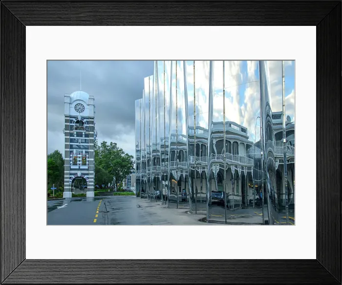 Framed Print : New Zealand, North Island, New Plymouth, Govett-Brewster Art Gallery, Len Lye Centre, Clock Tower Framed Print : New Zealand, North Island, New Plymouth, Govett-Brewster Art Gallery, Len Lye Centre, Clock Tower